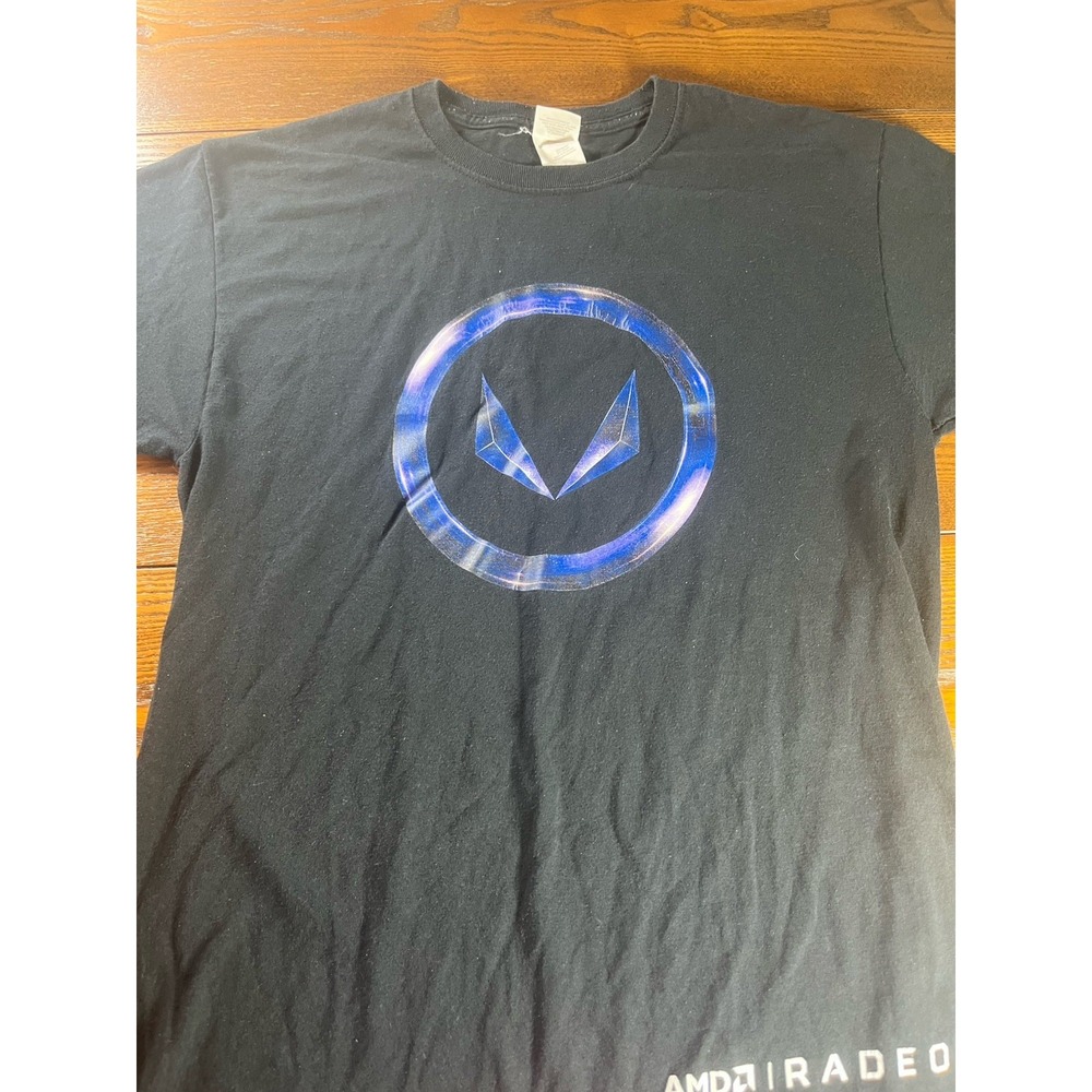 AMD Capsaicin Siggraph 2017 Event Shirt Black Size Medium Ryzen Radeon Epyc